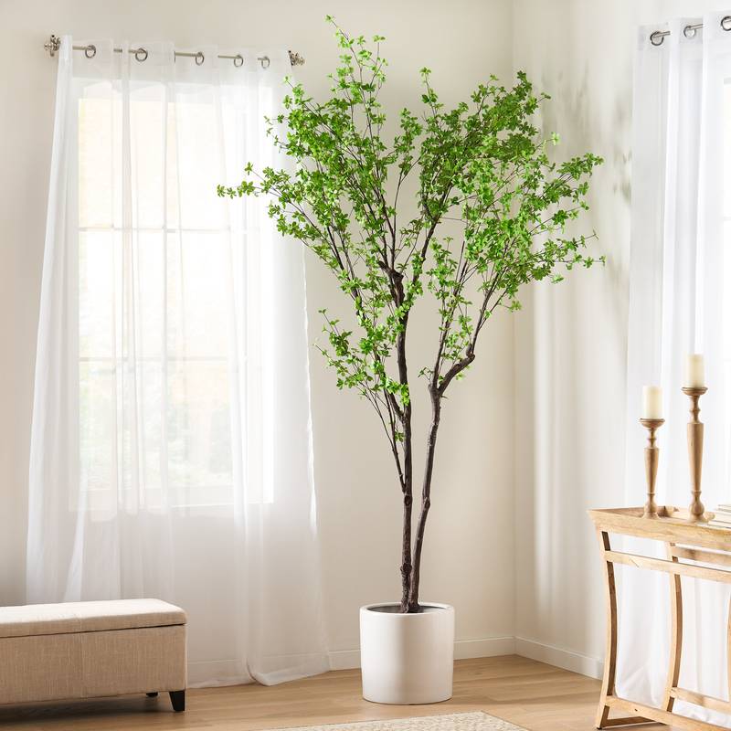 Vibrant Disc Leaf Tree