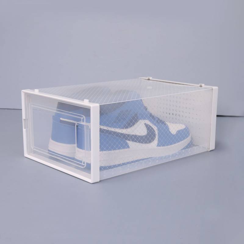 Clear Stackable Shoe Storage Boxes