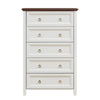 Rustic Charm 5-Drawer Dresser