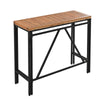 Cozy Acacia Bistro Set with Cushions