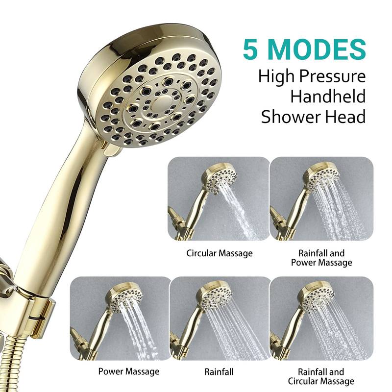 Shower Bliss: Versatile High-Pressure Handheld Shower Head