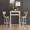 Chic Bar Table Set with Cozy Stools