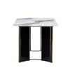 Chic Marble-Look Dining Table