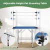 Portable Grooming Table for Dogs - Foldable with Adjustable Arm and Mesh Storage
