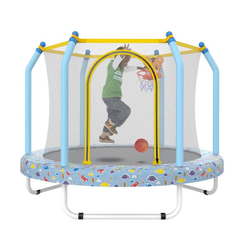 Jump & Shoot Trampoline for Kids