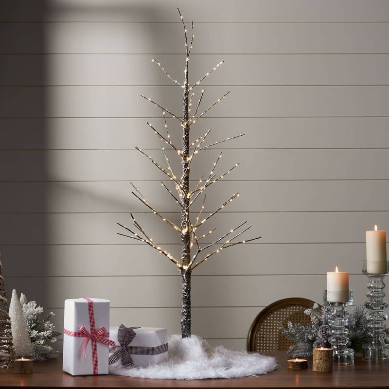 Glowing Paper Tree Décor