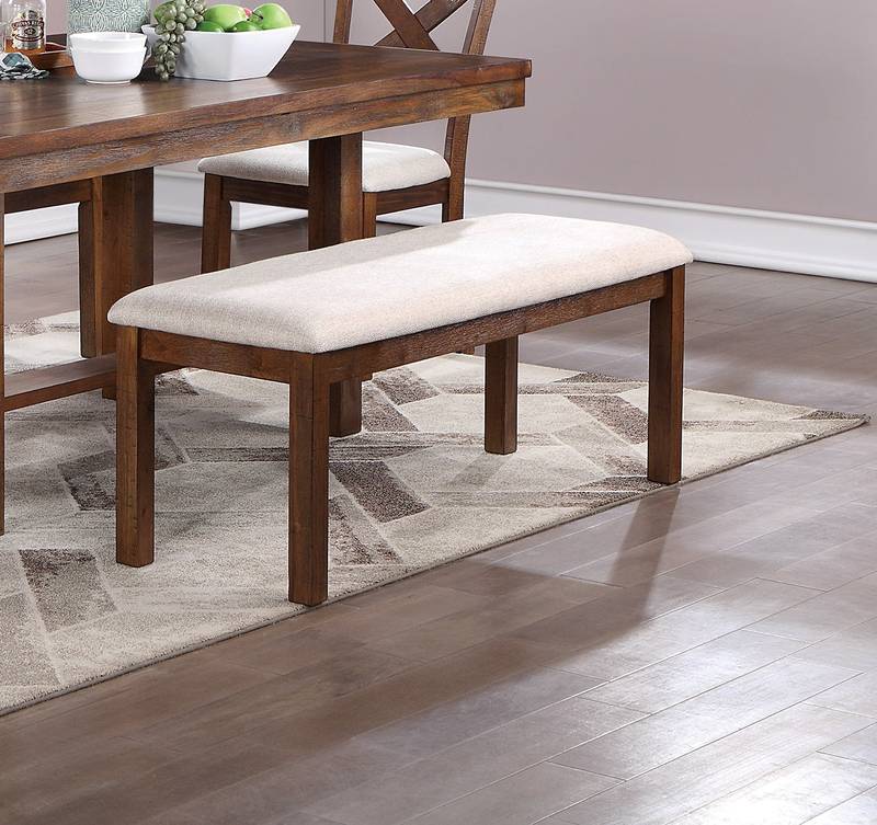Natural Wood Bench - Stylish Seating for Your Kitchen or Dining Room