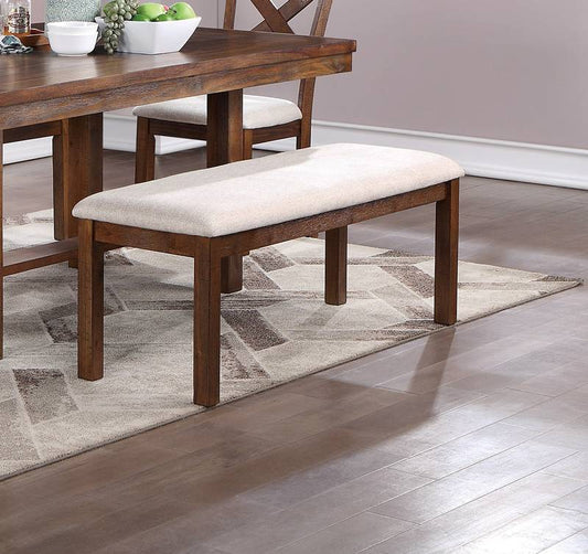 Natural Wood Bench - Stylish Seating for Your Kitchen or Dining Room