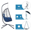 Cozy Swing Egg Chair with Stand for Indoor and Outdoor Relaxation