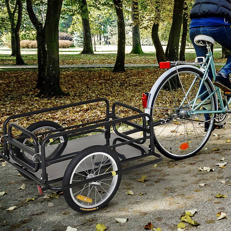 Heavy-Duty Bike Cargo Trailer - Foldable and Versatile