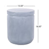 Chic Outdoor Concrete Side Table