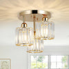 Radiant Crystal Glow Ceiling Light