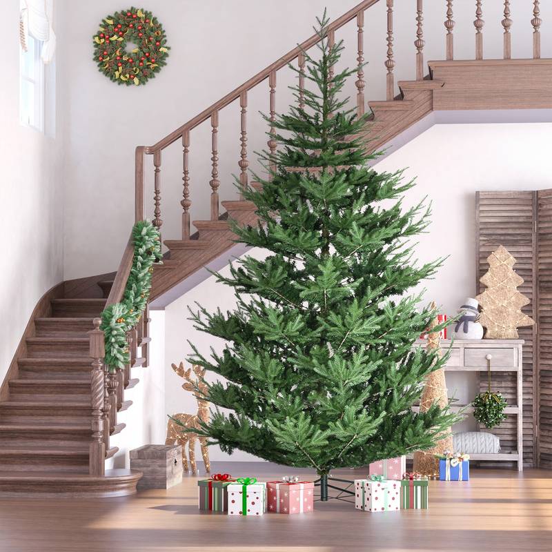 Festive Glow 9ft Realistic Pine Christmas Tree