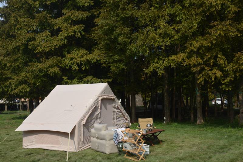 Cozy Air Tent - Effortless 4-Season Glamping for Families