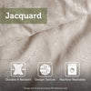 Cozy Jacquard Comforter Set with Pillows