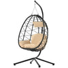 Cozy Hanging Egg Chair with Stand