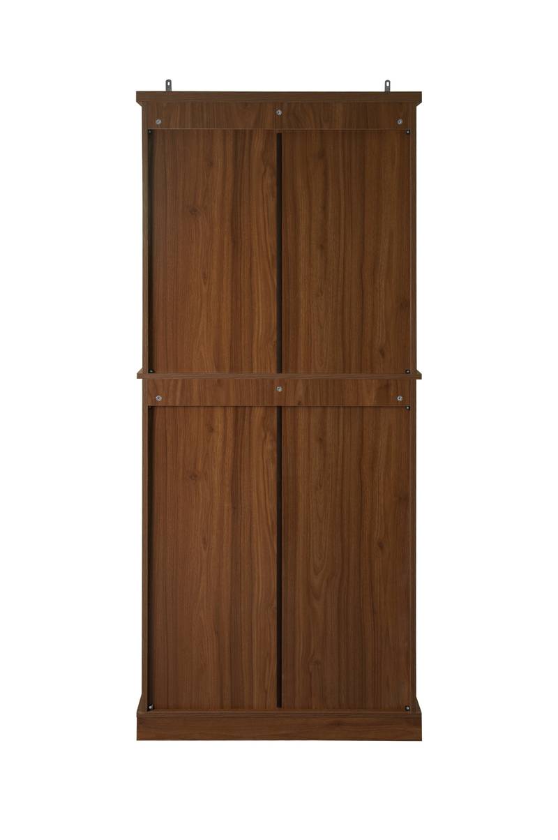 Versatile Storage Cabinet with Adjustable Shelves and Drawer