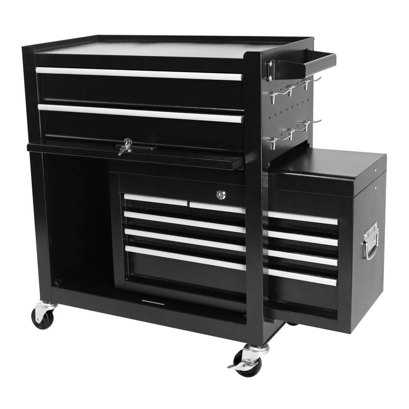 Rolling Tool Chest on Wheels - Mobile Storage Organizer