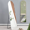 Sleek Silver Arch Wall Mirror