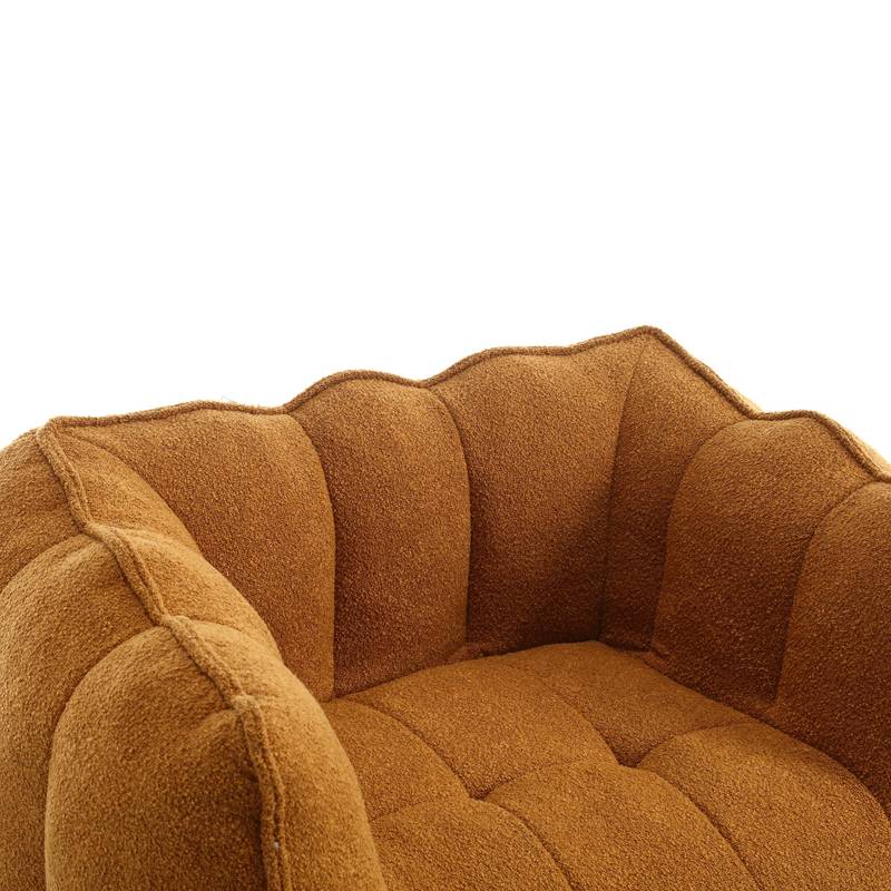 Cozy Foam Bean Bag Chair with Footstool – Perfect for Gaming, Reading, and Relaxing!