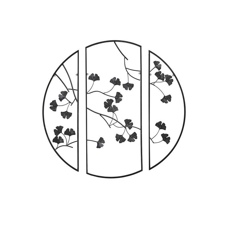 Chic Metal Wall Art Trio