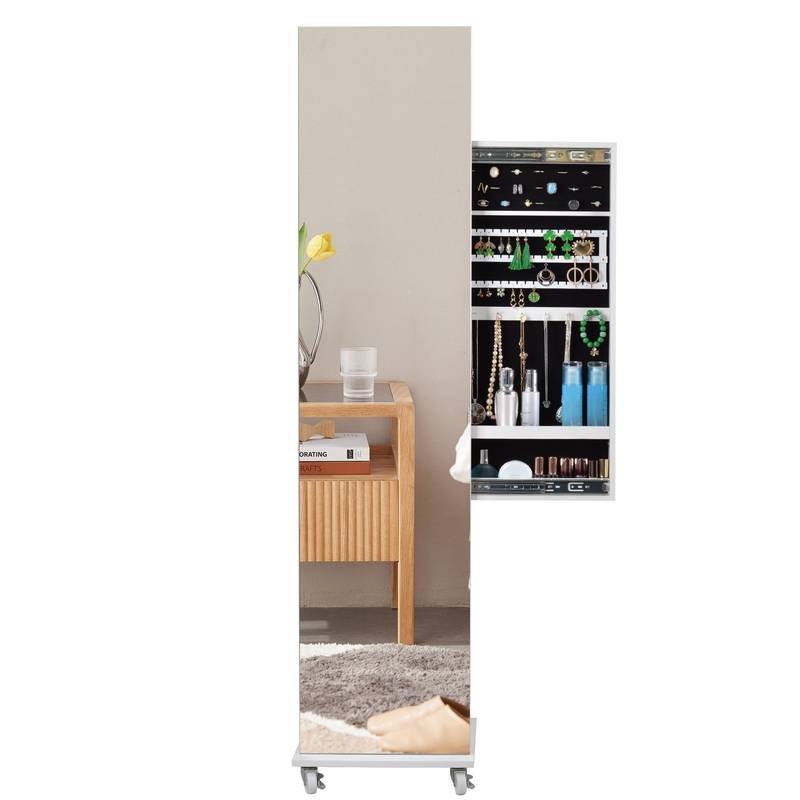 Style & Shine Mirror Jewelry Cabinet