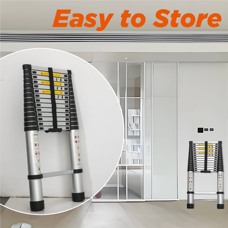 Ultimate Reach Ladder - Foldable & Portable for Any Job!