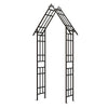 Versatile Black Garden Arch for Climbing Plants