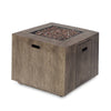 Cozy Square Gas Fire Pit - Warm Up Your Patio!