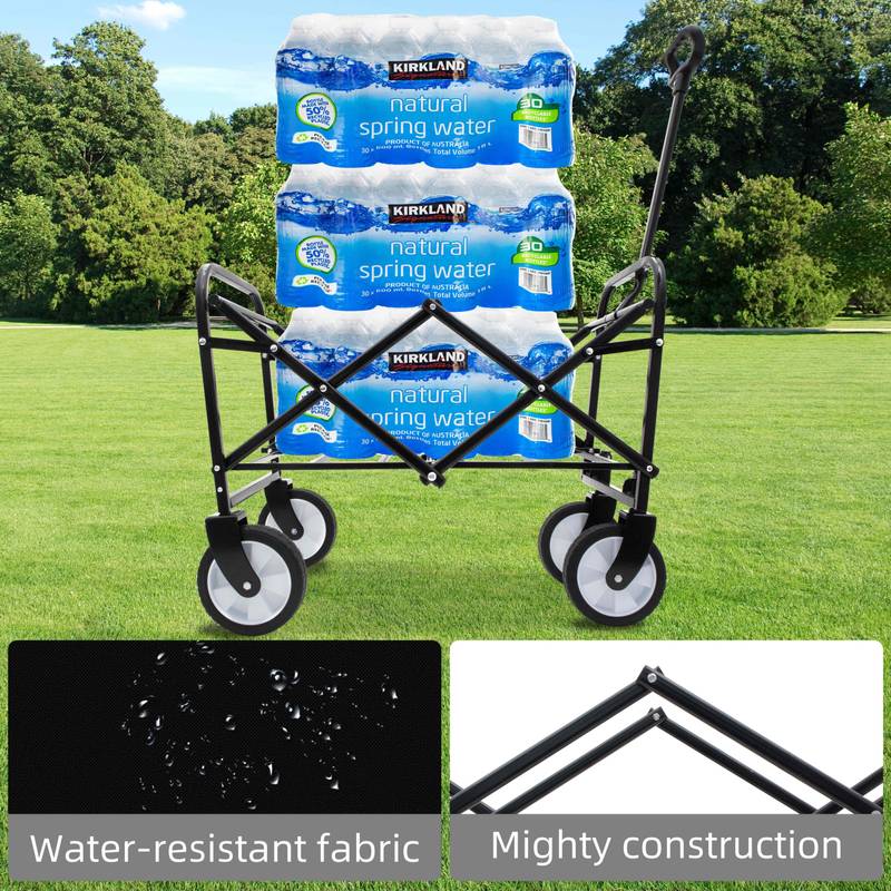 MiniMax Foldable Wagon - Your Versatile Outdoor Companion!