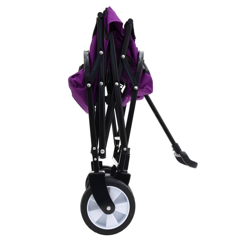 Purple Flexi Wagon: The Ultimate Collapsible Cart for All Your Adventures!