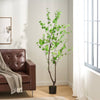 Stunning Faux Disc Leaf Tree