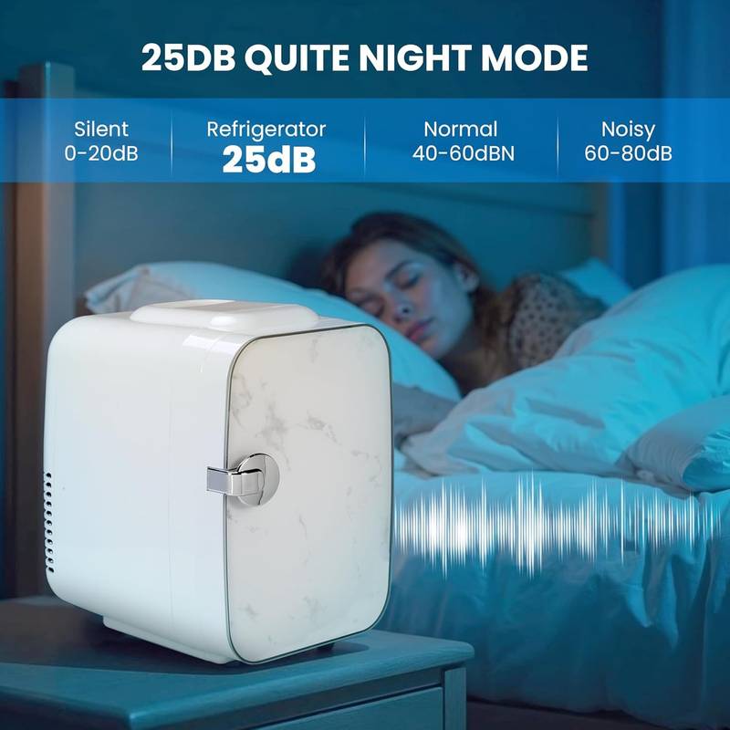 Chill & Warm Mini Fridge: The Perfect Portable Cooler for Home, Office, or Road