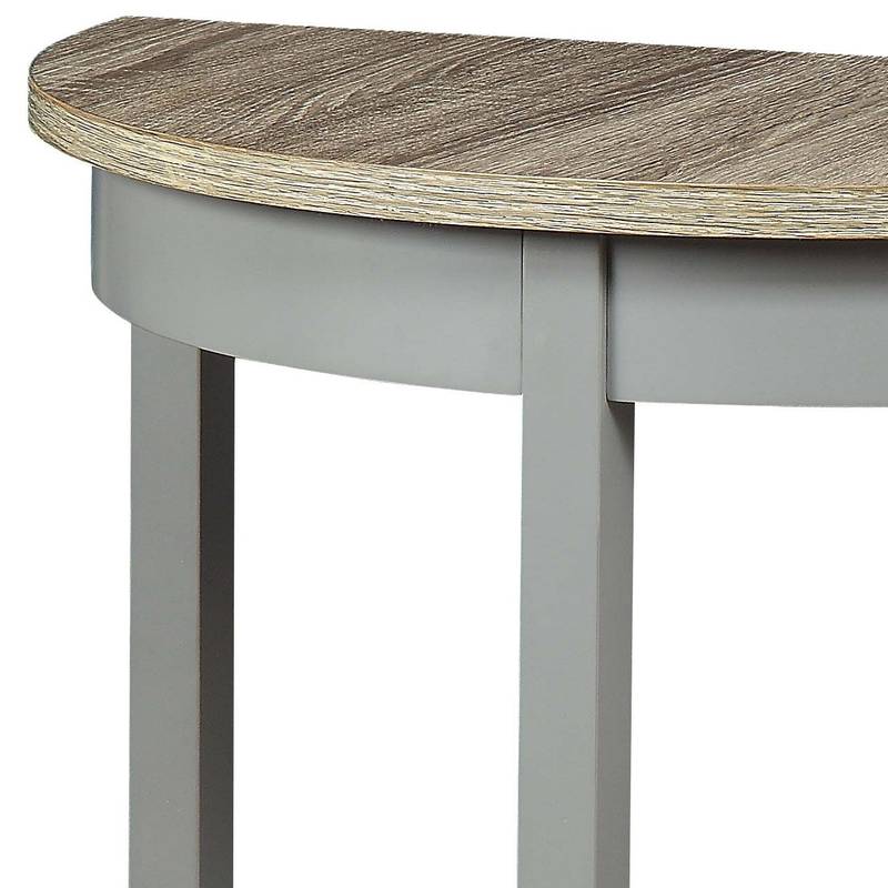 Gray Oak Justino Console Table