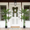 Elegant Faux Sunflower Leaf Plant – Perfect for Home Decor
