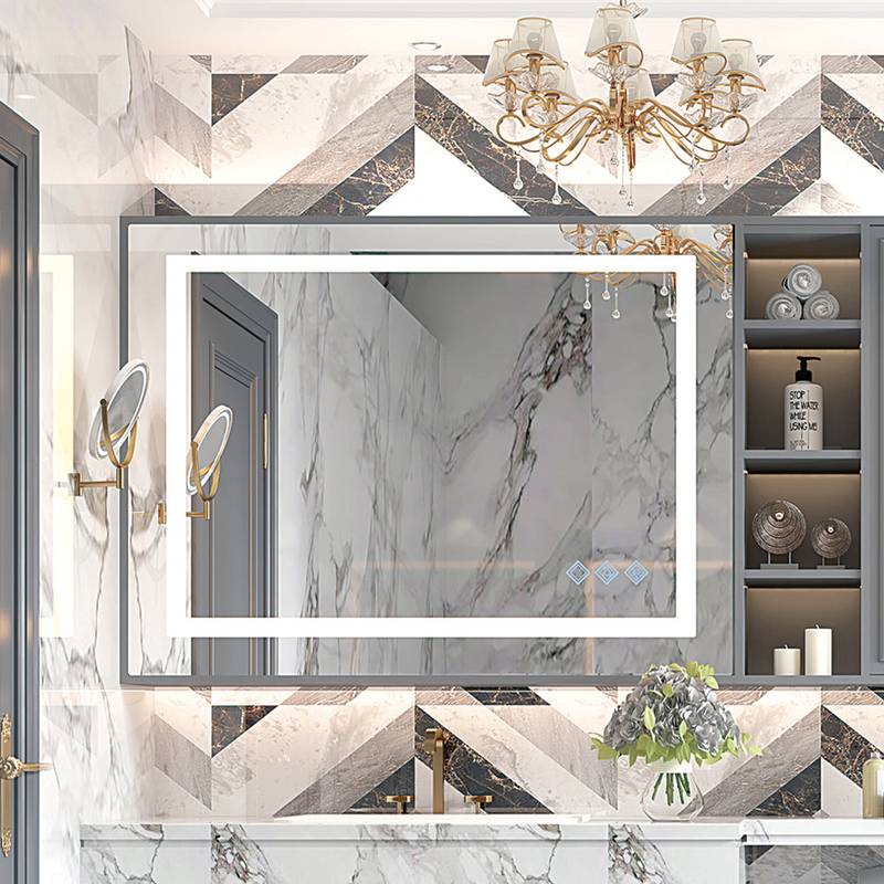 Radiant Glow LED Bathroom Mirror