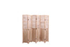 Natural Wood Folding Room Divider
