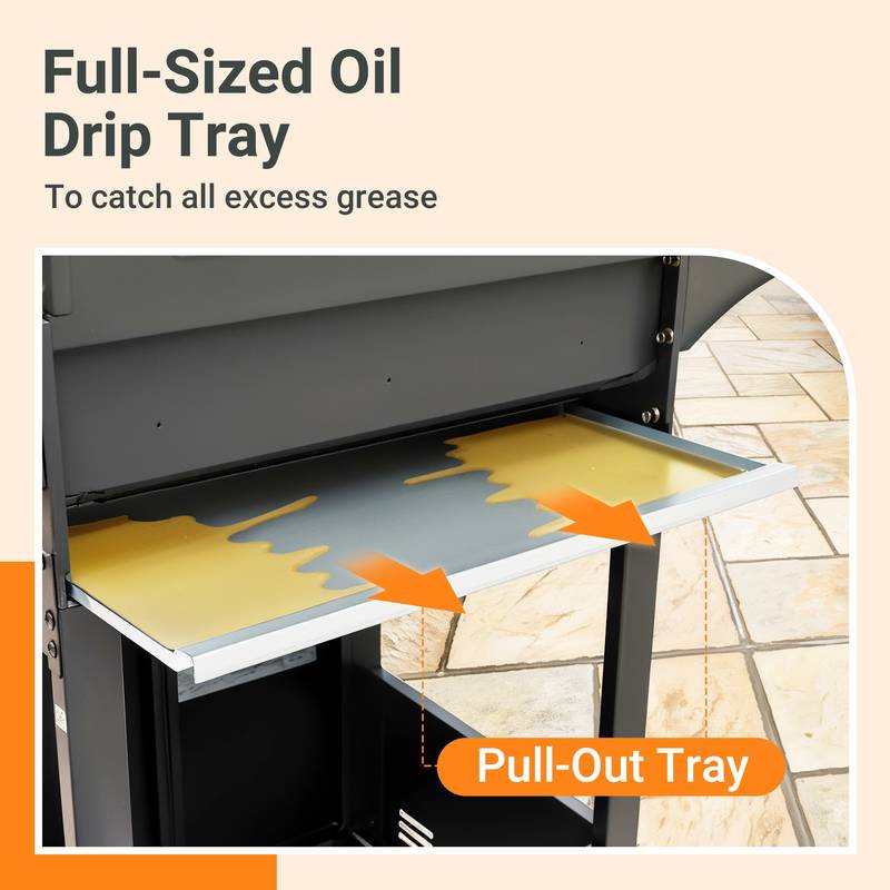 SizzlePro Outdoor 4-Burner Grill