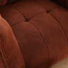 Cozy Foam Bean Bag Lounge Chair with Footstool
