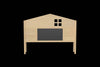 Montessori Headboard Storage Hub