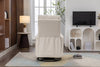 Cozy Beige Swivel Rocker Glider Chair