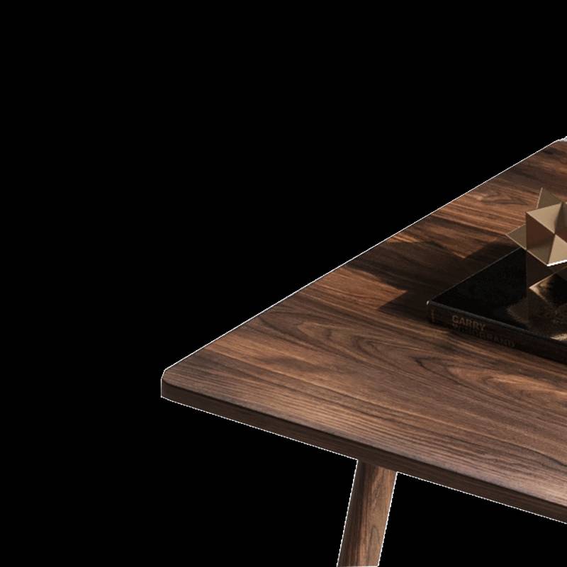 Walnut Delight: Modern Mini Dining & Desk Table