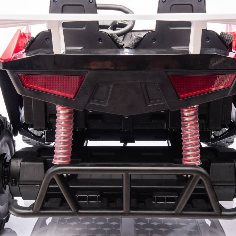 Ride-On Police Car for Kids with Parental Control and Fun Features