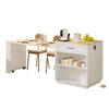 Charming Kitchen Island & Dining Table Combo
