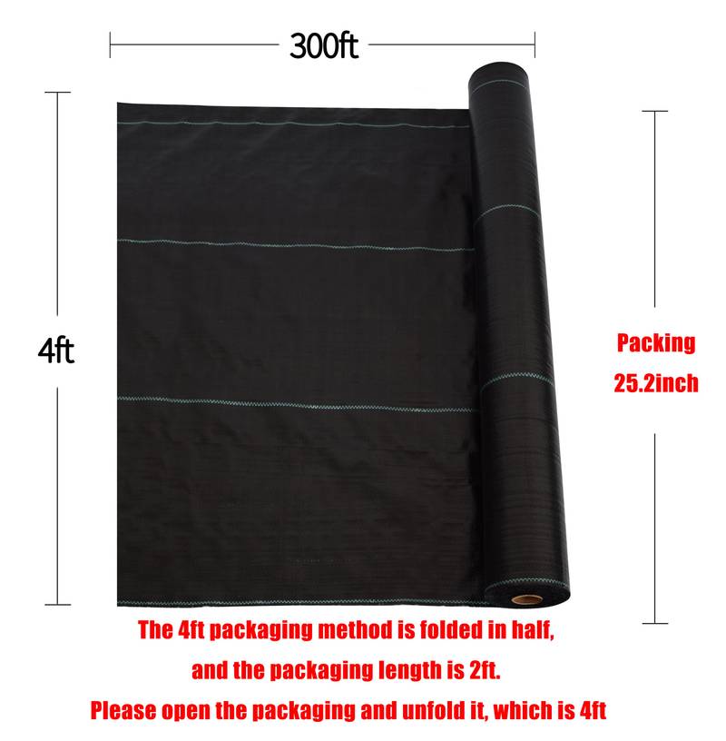 All-Purpose Heavy-Duty Weed Barrier Fabric