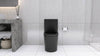Sleek Black Eco-Friendly Toilet