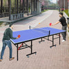 Compact Ping Pong Table Set - Easy to Fold & Play!