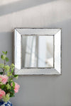 Rustic Charm Silver Accent Mirror