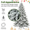 Frosted Flock Christmas Tree
