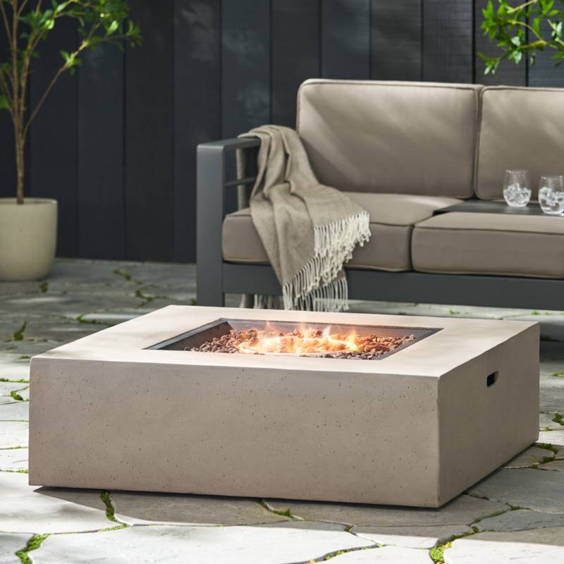 Cozy Outdoor Fire Table